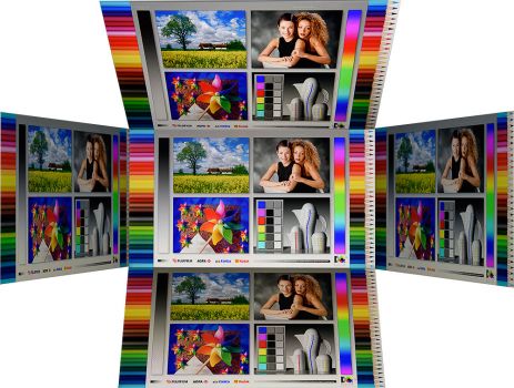 Horizontale und vertikale Blickwinkel des LG 24CK550W-3A