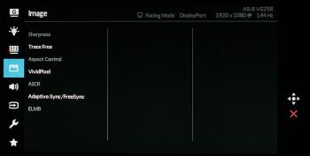 Relevante Spiel-Einstellungen befinden sich unter Bildeinrichtung