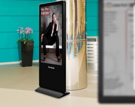 ePoster ViewSonic EP5540T (Bild: ViewSonic)