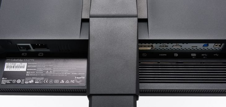 Anschlüsse des Eizo CG279X