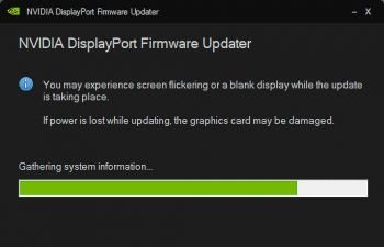 NVIDIA-Firmware-Update: Systemprüfung