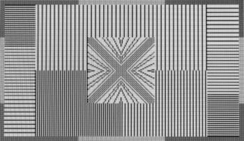 Testgrafik 1280 x 720, Vollbild