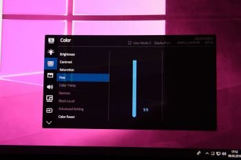 ASUS ProArt Calibration: Kalibrierungsparameter (Screenshot Software ASUS)