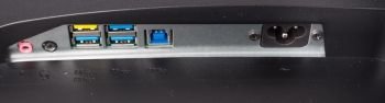 Audio, USB 3.0 und Strom des AOC AG273QCX