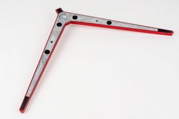 Innen besteht der Fuß aus Metall