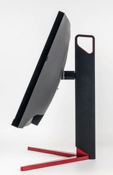 Display mit maximalen Neigungswinkel nach hinten