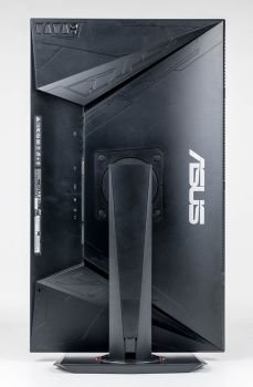 Asus VG279Q in Pivot-Stellung hinten