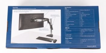 Technische Daten auf der Rückseite des Kartons