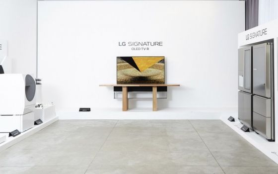 LG OLED-TV-Kunstinstallation (Bild: LG)