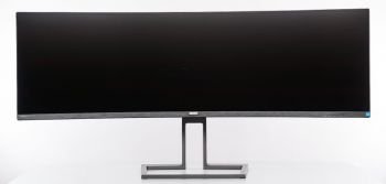 Ansicht Monitor von vorn in der höchsten Stellung