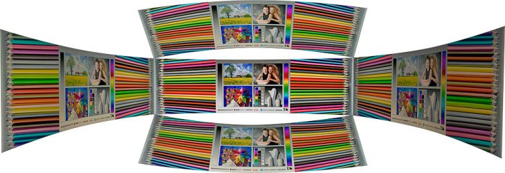 Horizontale und vertikale Blickwinkel des Philips 499P9H