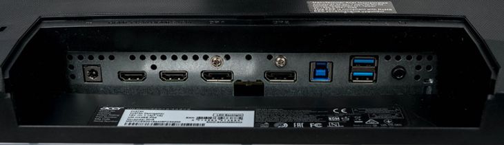 Anschlussvielfalt des Acer XV273K