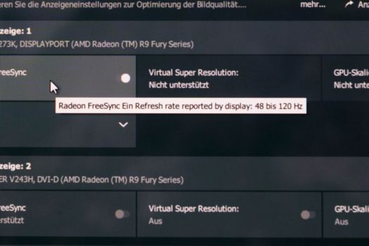 LED-Backlight mit kontinuierlicher Helligkeitsregelung