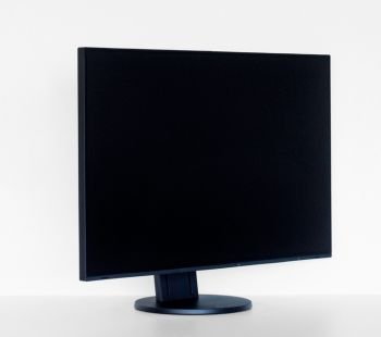 Monitor mit seitlicher Drehung nach rechts