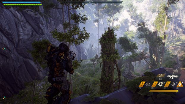 Szene aus dem Shooter "Anthem"