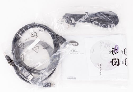 Lieferumfang des BenQ BL2581T