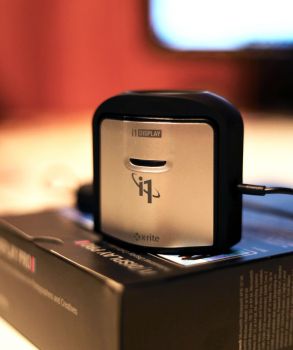 i1Display – Lichtdiffuserhalter geschlossen