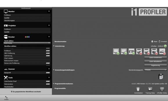 i1 Profiler Software