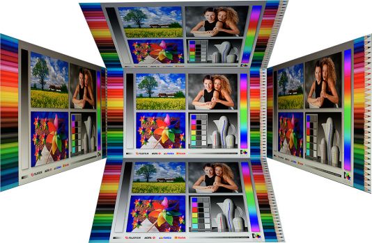 Horizontale und vertikale Blickwinkel vom Panel des NEC EA271Q