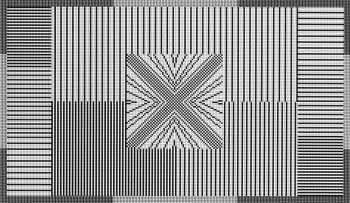 Testgrafik nativ, Vollbild