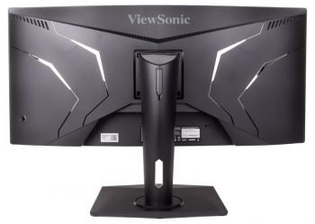 Monitor von hinten