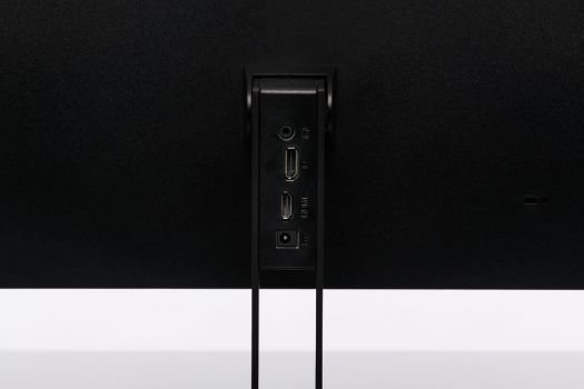 Anschlüsse auf der Rückseite des AOC 27V2Q