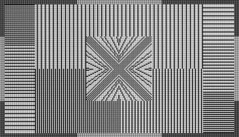 Testgrafik nativ, Vollbild
