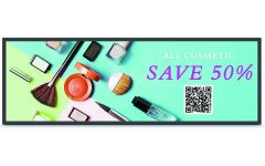 BenQ: Neue Digital-Signage-Displays im Balkenformat BenQ BH3801 (Bild: BenQ)