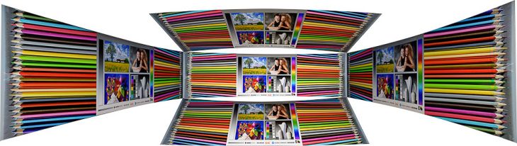 Horizontale und vertikale Blickwinkel des LG 49WL95C-W