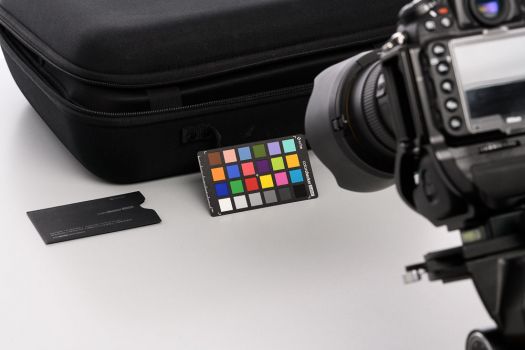 Kameraprofilierung mittels ColorChecker-Target bei der ersten Aufnahme