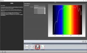 i1Profiler: Wahl der Lichtart (optional)