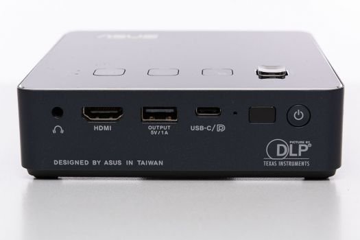 Anschlüsse auf der Rückseite des ASUS ZenBeam S2