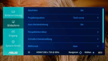 OSD: Bildschirm