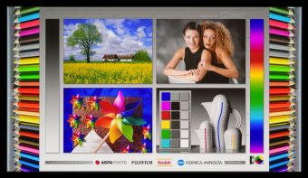 Foto von der Leinwand