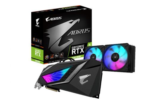 Gigabyte AORUS RTX 2080 SUPER WATERFORCE 8G (Bild: Gigabyte)