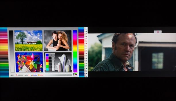PC und Blu-ray-Player im Bild-bei-Bild-Modus