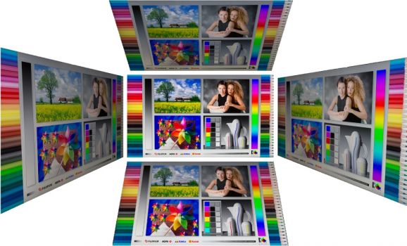 Horizontale und vertikale Blickwinkel des iiyama XB3288UHSU-B1
