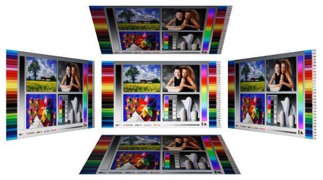 Blickwinkel des BenQ SW270C