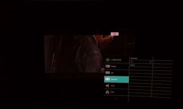 1:1-Modus bei einem Full-HD-Signal