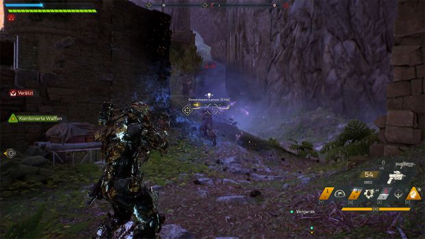 Szene aus dem RPG-Shooter "Anthem"
