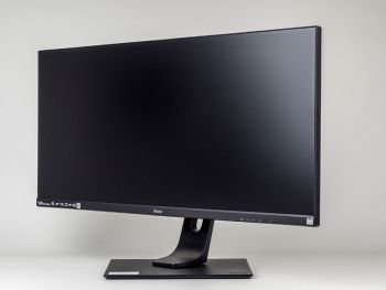Monitor mit seitlicher Drehung nach links
