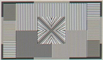 LG HU85LS Testgrafik nativ, Vollbild