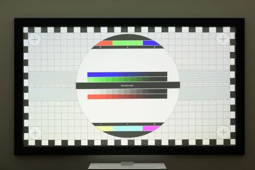 Main-Testscreen (Testbild)