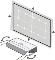 Wohnraum-Integration des LG HU85LS (Abbildung: LG-Website)