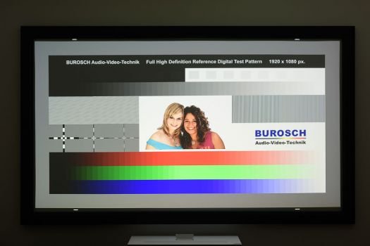Modus "Kino": Sehr gute und natürliche Farbdarstellung ab Werk