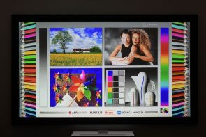 Foto von der Leinwand