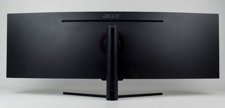 Rückansicht des Acer EI491CR