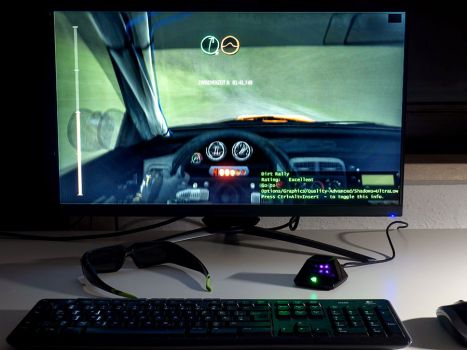 Das Aktivieren von NVIDIA 3D Vision macht trotz unbequemer Brille nach wie vor Spaß