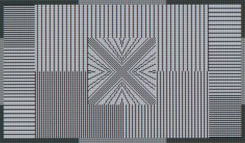 Testgrafik nativ, Vollbild