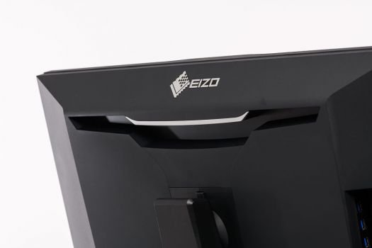 Praktischer Griff am Monitorgehäuse zum Transport des Eizo CG319X